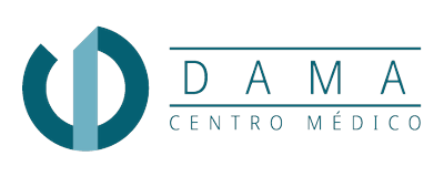 Logo DAMA Centro Médico — cliente da Agência Rizzo