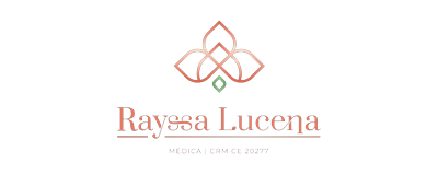 Logo Dra. Rayssa Lucena — cliente da Agência Rizzo