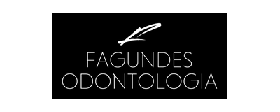 Logo Fagundes Odontologia — cliente da Agência Rizzo