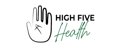 Logo HighFive Clínica — cliente da Agência Rizzo