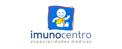 Logo Imunocentro – Centro Integrado de Alergia, Pediatria e Vacinação — cliente da Agência Rizzo