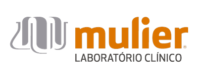 Logo Mulier Laboratório Clínico — cliente da Agência Rizzo