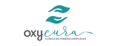 Logo OxyCura – Clínica de Feridas Complexas — cliente da Agência Rizzo